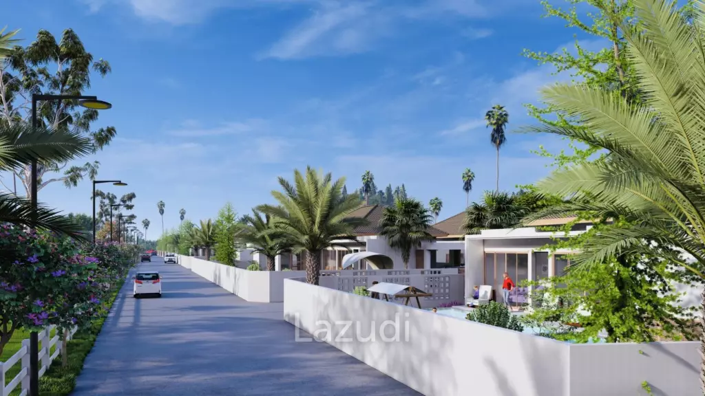 New Modern Pool Courtyard Villa in Wang Phong Pran Buri