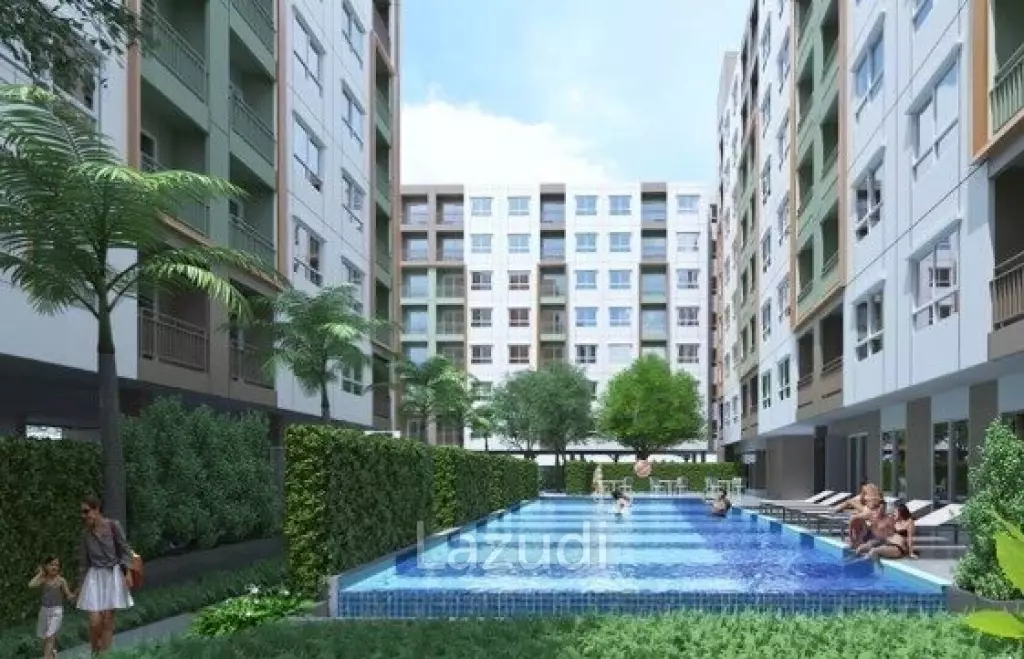 1 Bed 1 Bath 25 SQ.M Lumpini Ville Sukhumvit 76-Bearing Station 2