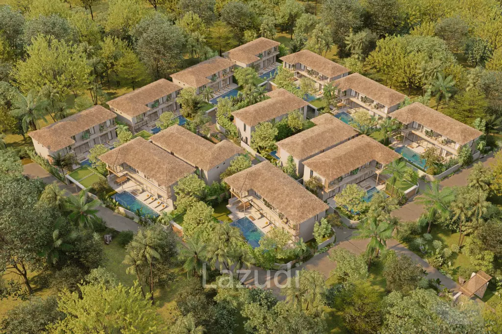 4-Bedroom + Office Villa in Mae Nam | Walking Distance to the Beach