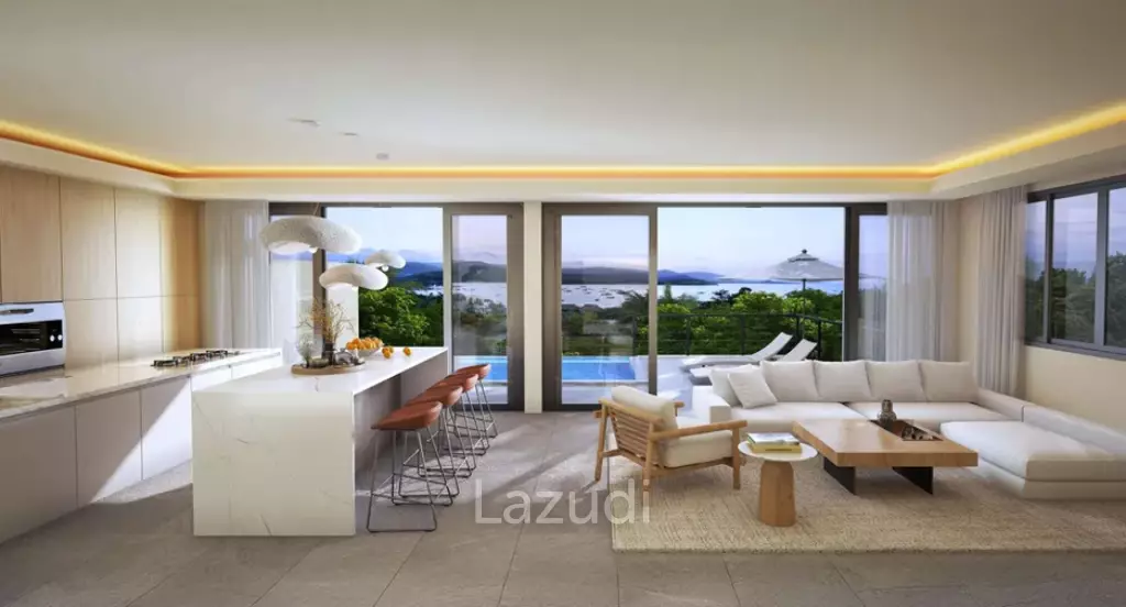 2 Bedroom Sea View Villa Near Bang Rak Beach