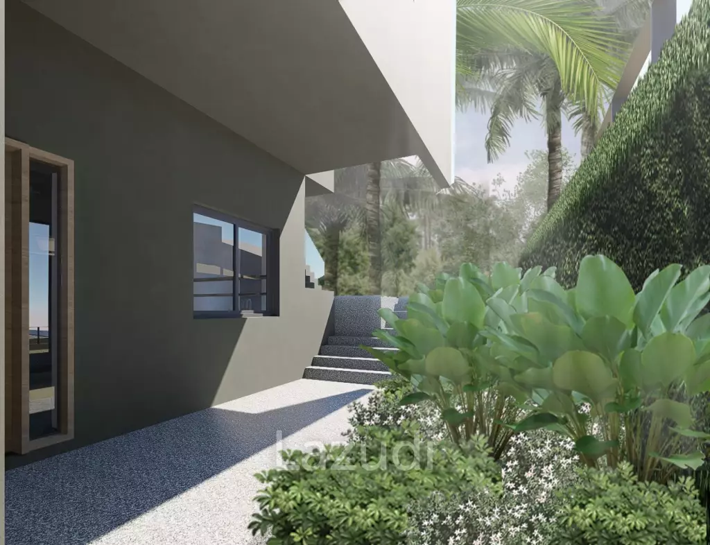 Contemporary 4-Bed Sea & Mountain View Villa - North Srithanu, Ko Pha-ngan
