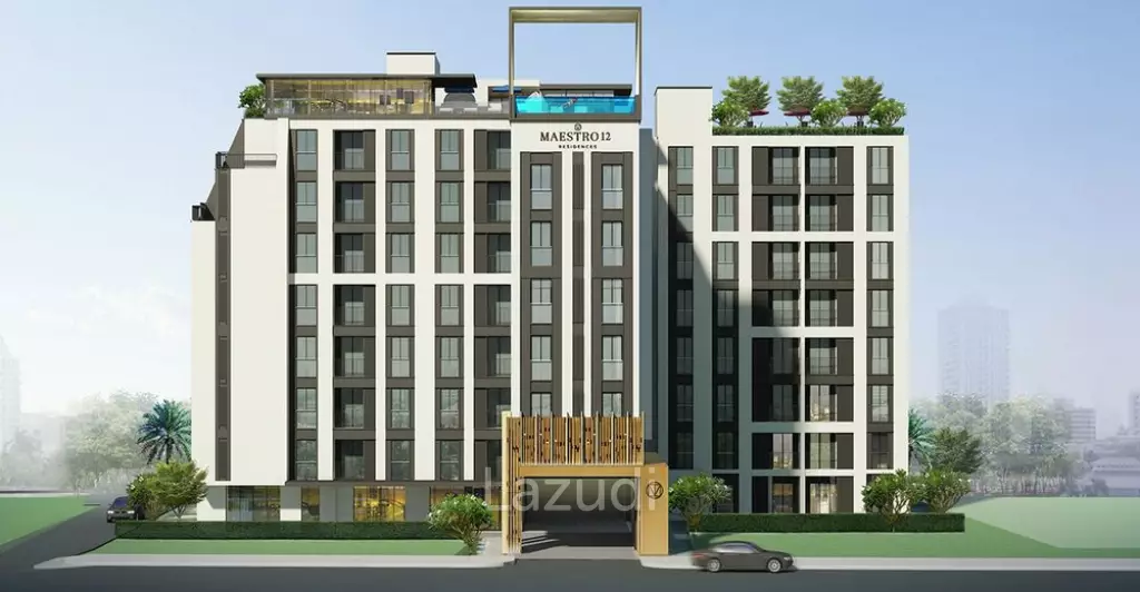 1 Bedroom 1 Bathroom 31 SQ.M at Maestro 12
