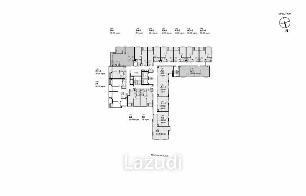 1 Bedroom 1 Bathroom 31 SQ.M at Maestro 12
