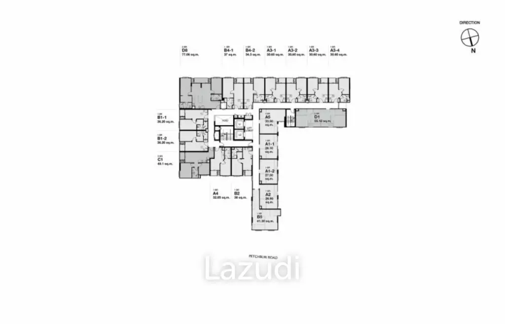 1 Bedroom 1 Bathroom 31 SQ.M at Maestro 12