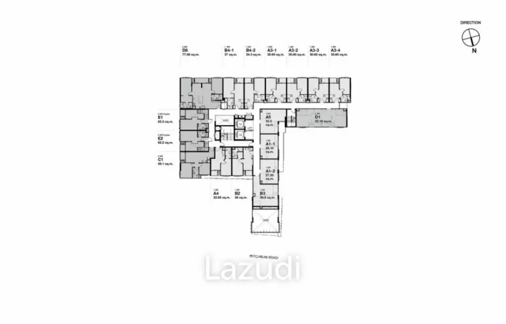 1 Bedroom 1 Bathroom 31 SQ.M at Maestro 12