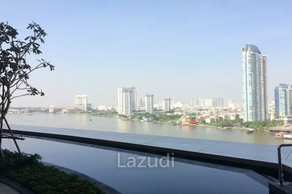 45 sqm river view condoat Menam Residences Bangkok
