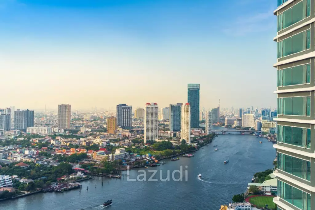 45 sqm river view condoat Menam Residences Bangkok