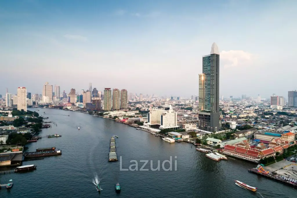 45 sqm river view condoat Menam Residences Bangkok