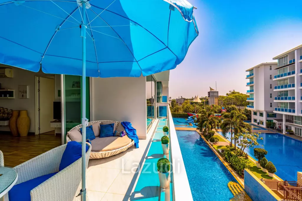 66 sqm 2 bedroom condo on 4th floor at My Resort
