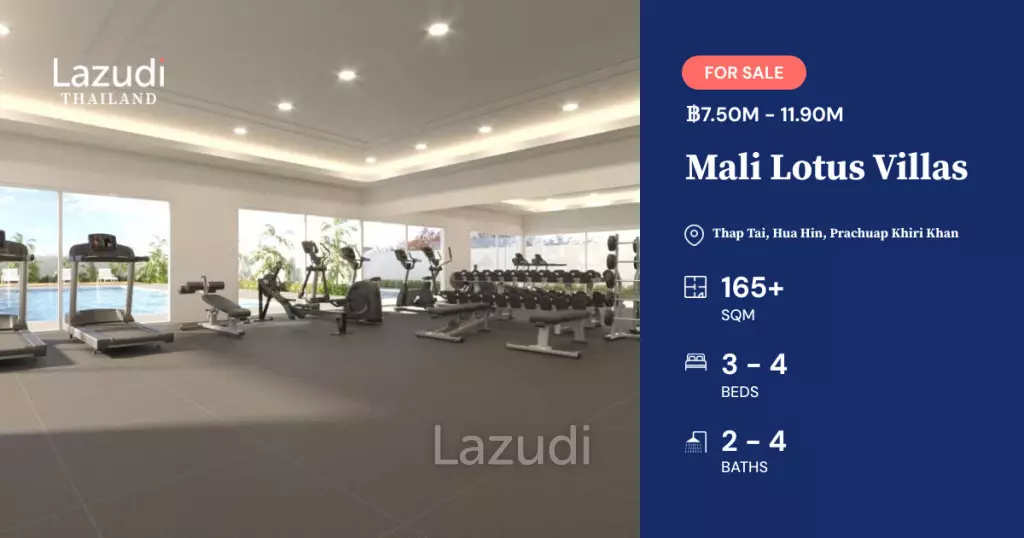 พูลวิลล่า 4 ห้องนอนสไตล์ทรอปิคอลสำหรับครอบครัว (ML103)