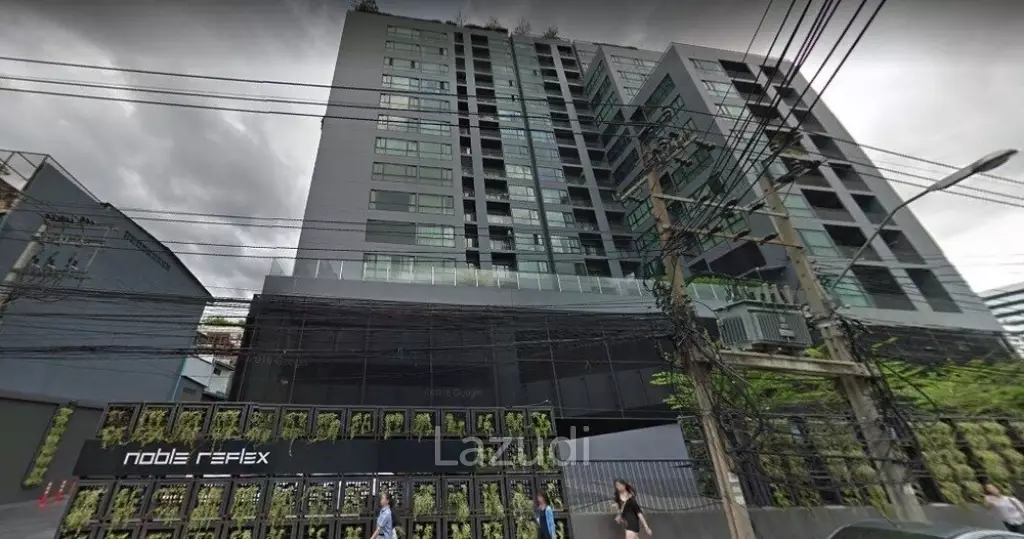 65.5 sqm modern 1 bedroom condo at Noble Reflex Phaya Thai Bangkok