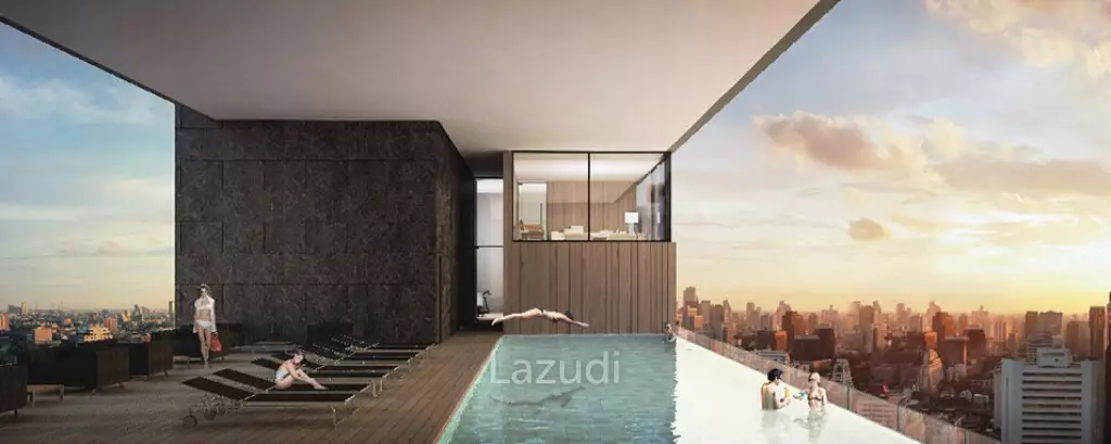 52 sqm high floor condo Noble Revolve Phaya Thai Bangkok