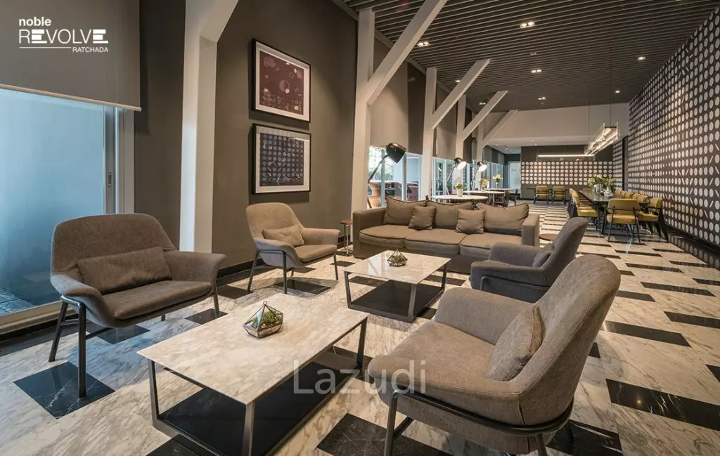 2 Bed 2 Bath 53 SQ.M Noble Revolve Ratchada 1