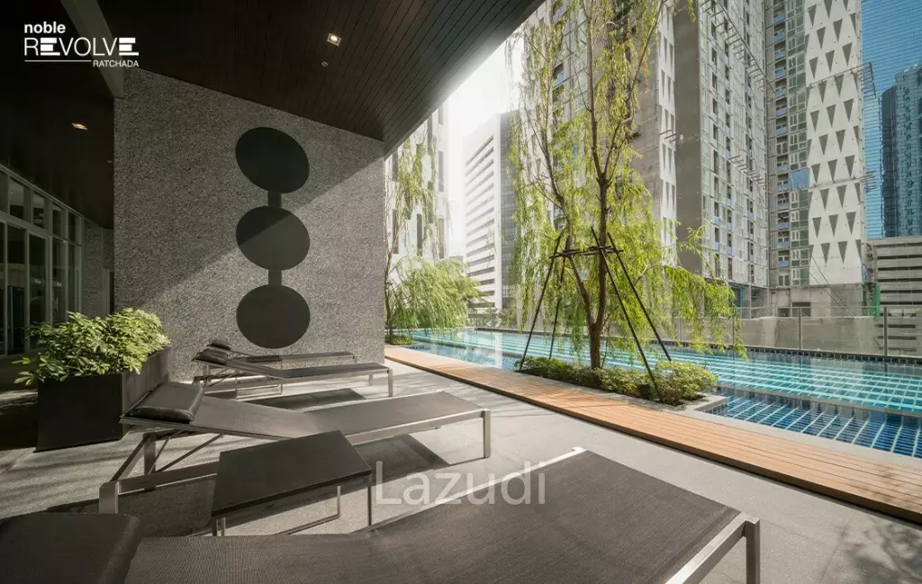 2 Bed 2 Bath 53 SQ.M Noble Revolve Ratchada 1