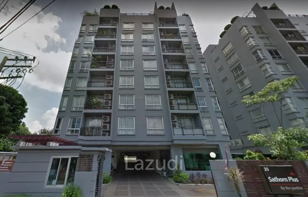 77.3 Sqm 2 Bed 2 Bath Sathorn Plus - By The Garden