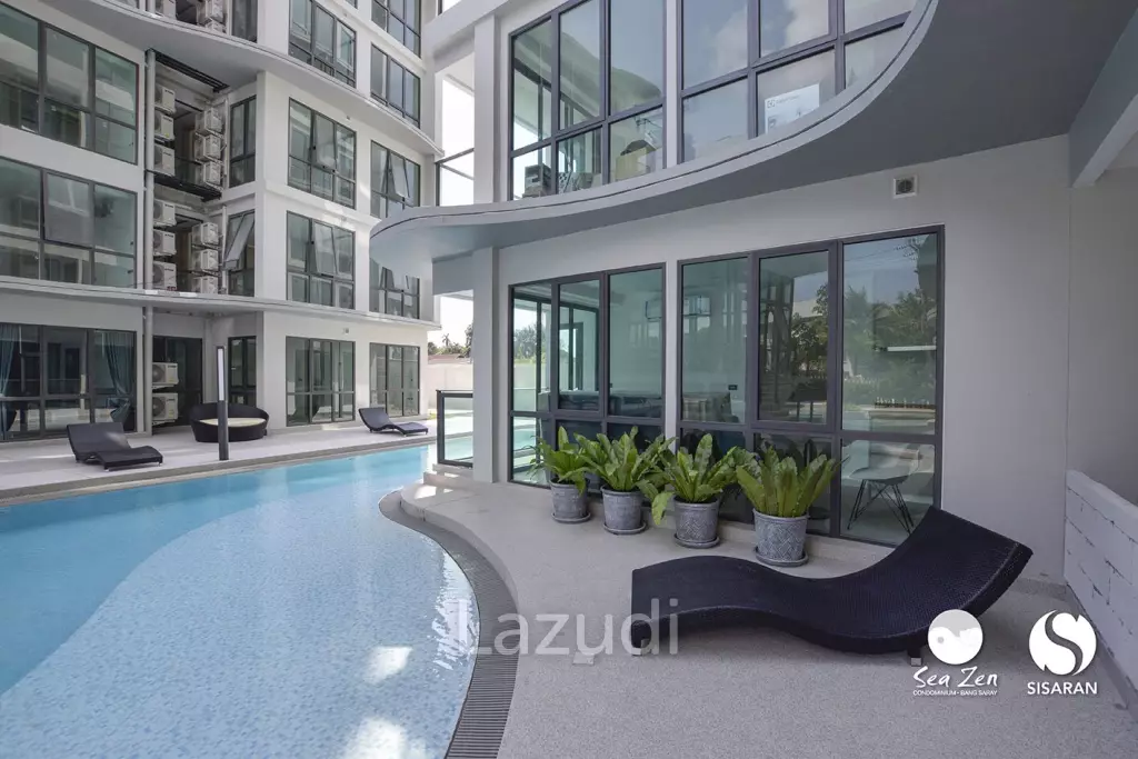 1 Bedroom 1 Bathroom 32 SQ.M. Sea Zen Bangsaray
