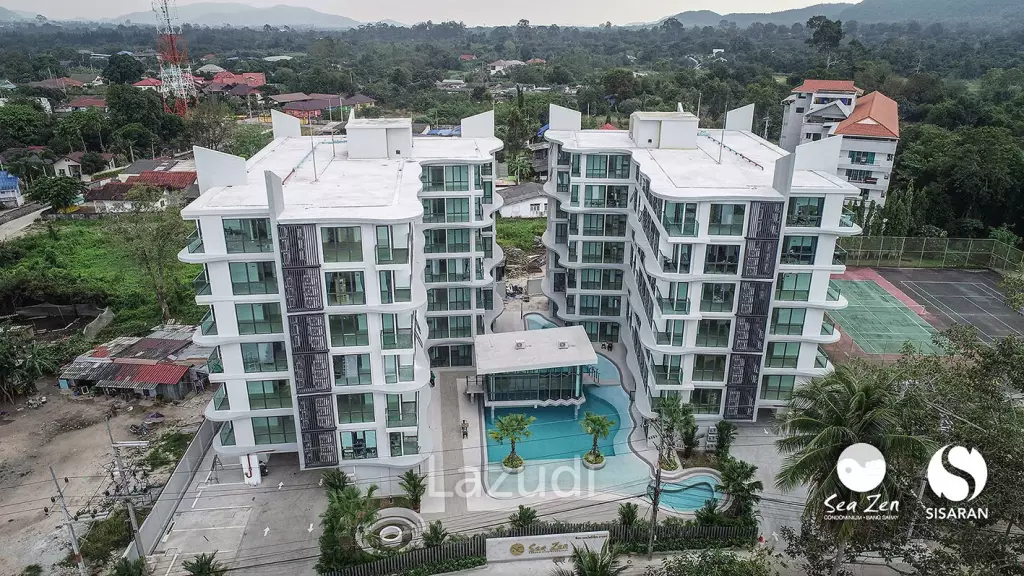 1 Bedroom 1 Bathroom 32 SQ.M. Sea Zen Bangsaray