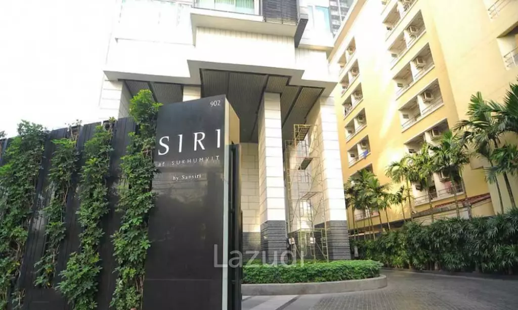52 sqm high-floor 1 bedroom condo at Siri at Sukhumvit Phra Khanong Bangkok