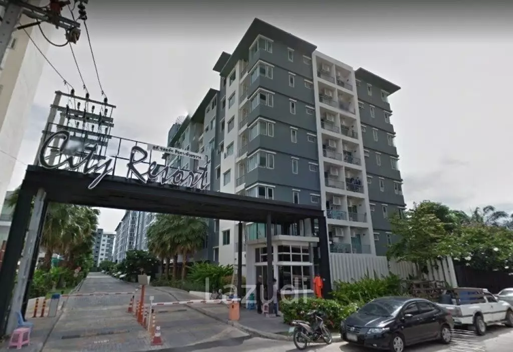 2 Bed 1 Bath 60 SQ.M Supalai City Resort Ratchada-Huaykwang