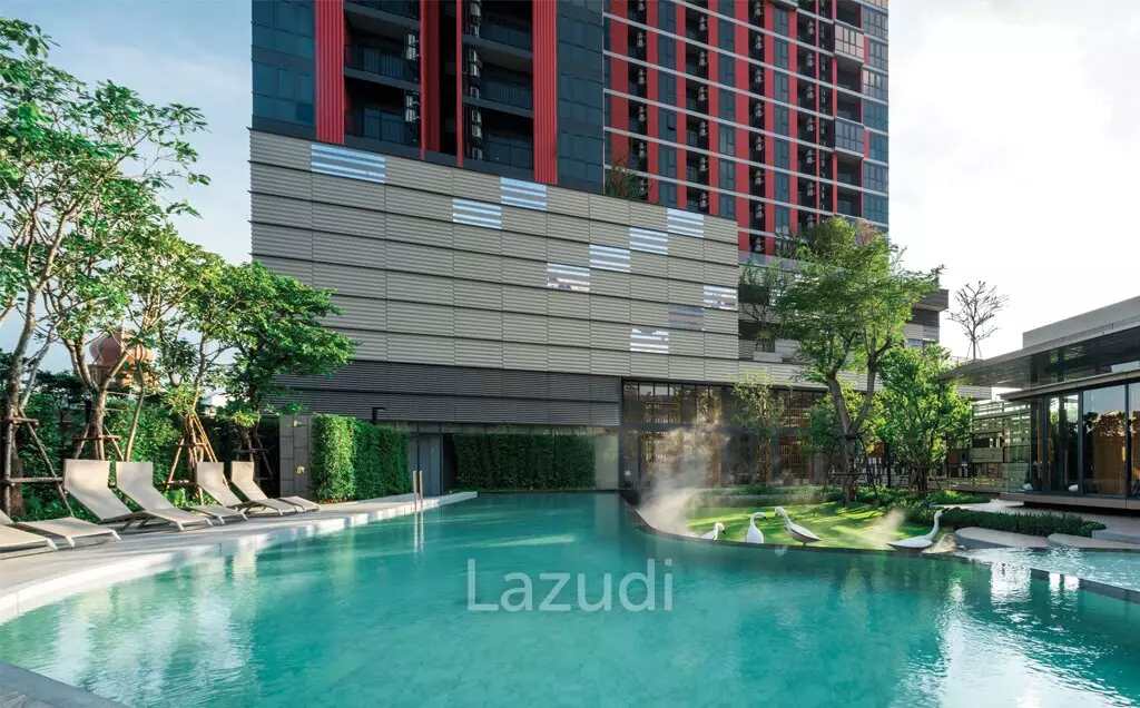 32 sqm 1 Bedroom Condo on High Floor at The BASE Garden Rama 9 Suan Luang Bangkok