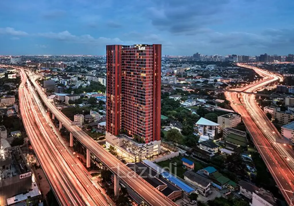 32 sqm 1 Bedroom Condo on High Floor at The BASE Garden Rama 9 Suan Luang Bangkok