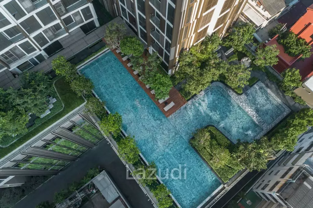 26.88 sqm 1 Bedroom Condo on 35th Floor at The Line Phahol-Pradipat Phaya Thai