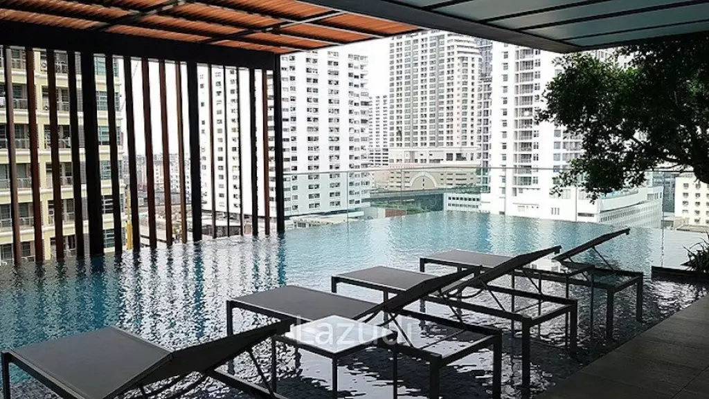 34.75 sqm 1 Bedroom Condo on 26th Floor at The Line Ratchathewi Bangkok