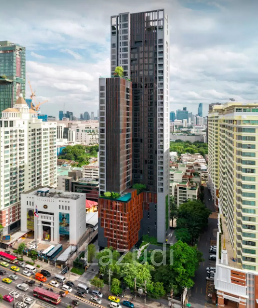 34.75 sqm 1 Bedroom Condo on 26th Floor at The Line Ratchathewi Bangkok