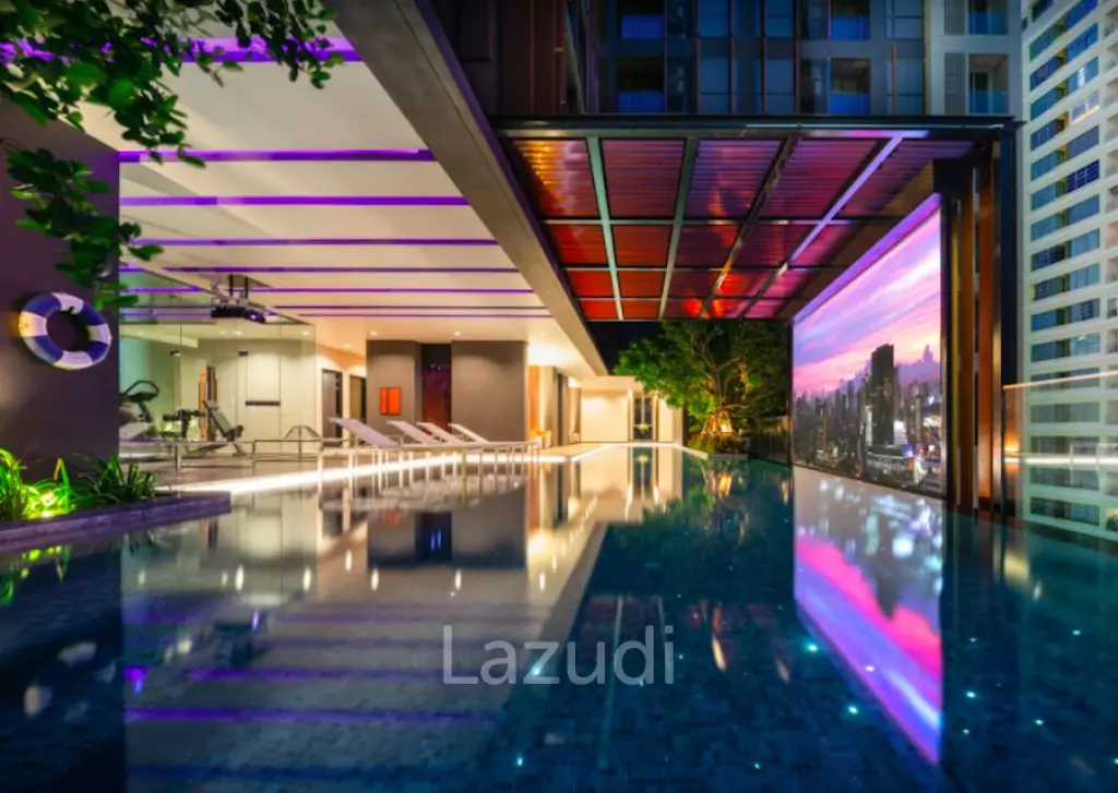 34.75 sqm 1 Bedroom Condo on 26th Floor at The Line Ratchathewi Bangkok