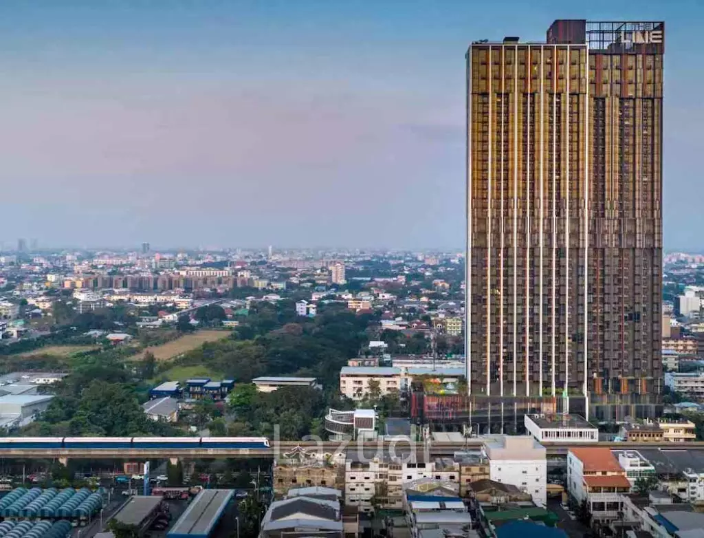 33sqm 1 Bedroom Condo on 23rd Floor at The Line Sukhumvit 101 Bang Chak Bangkok