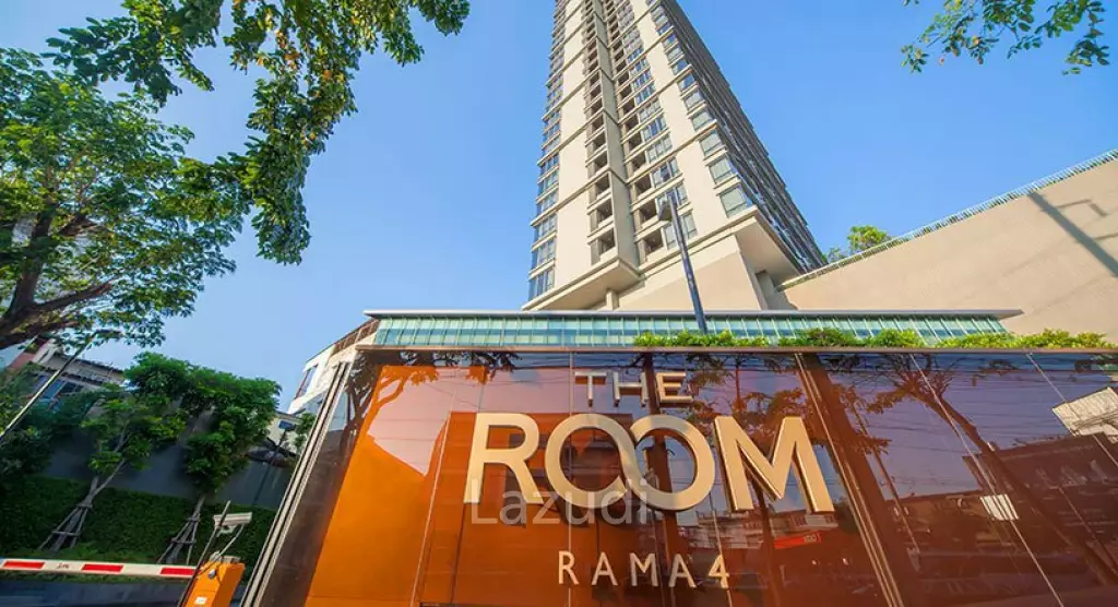 44 sqm 1 Bedroom Condo on 10th Floor at The Room Rama 4 Rong Mueang Bangkok
