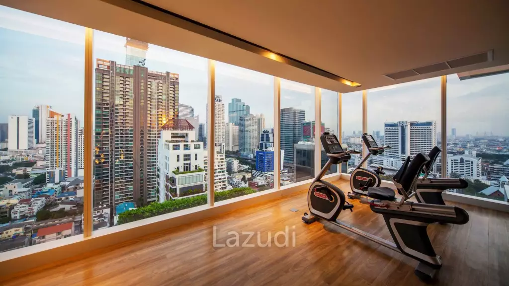 78 sqm high floor condo at The Room Sathorn - TanonPun, Si Lom