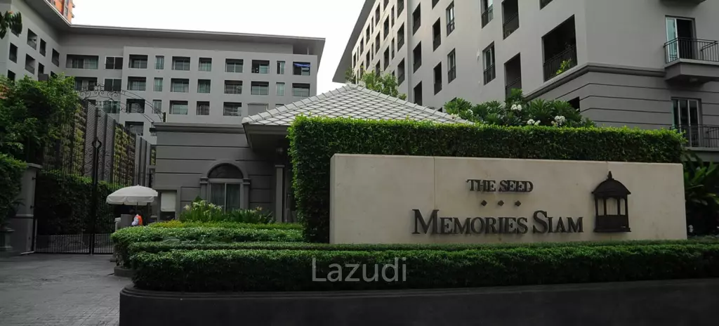 1 Bed 1 Bath 37 SQ.M The Seed Memories Siam