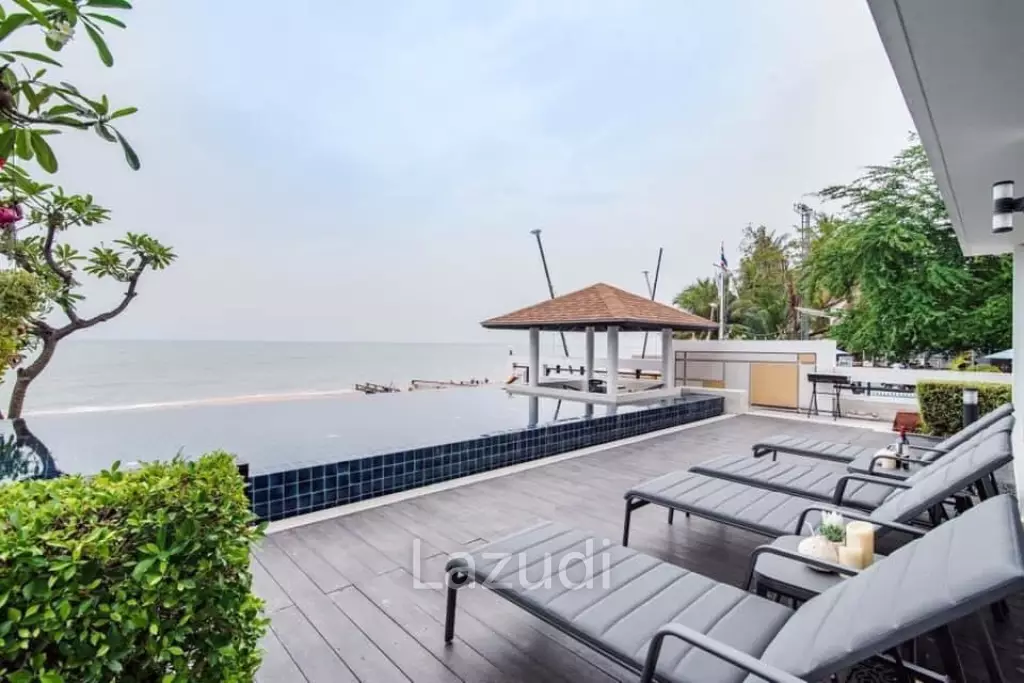 VIMANLAY: Modern 4 Bed Beachfront Pool Villa