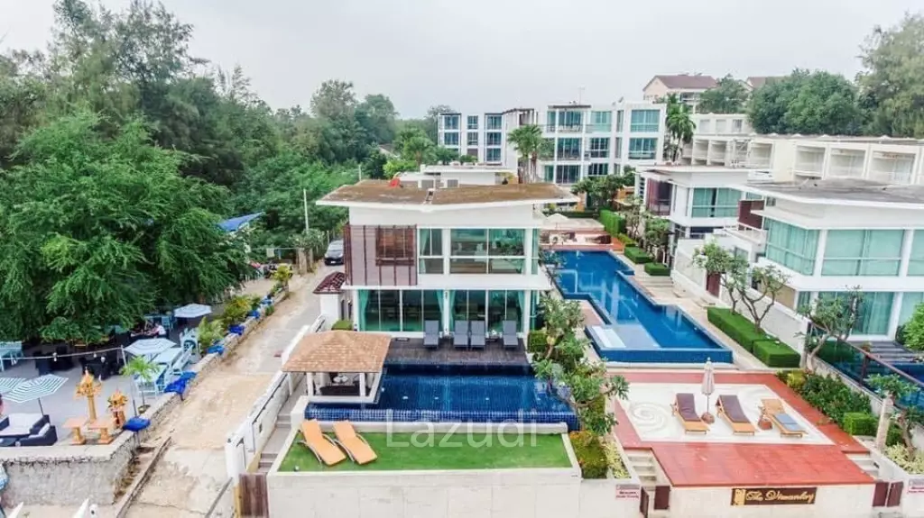 VIMANLAY: Modern 4 Bed Beachfront Pool Villa