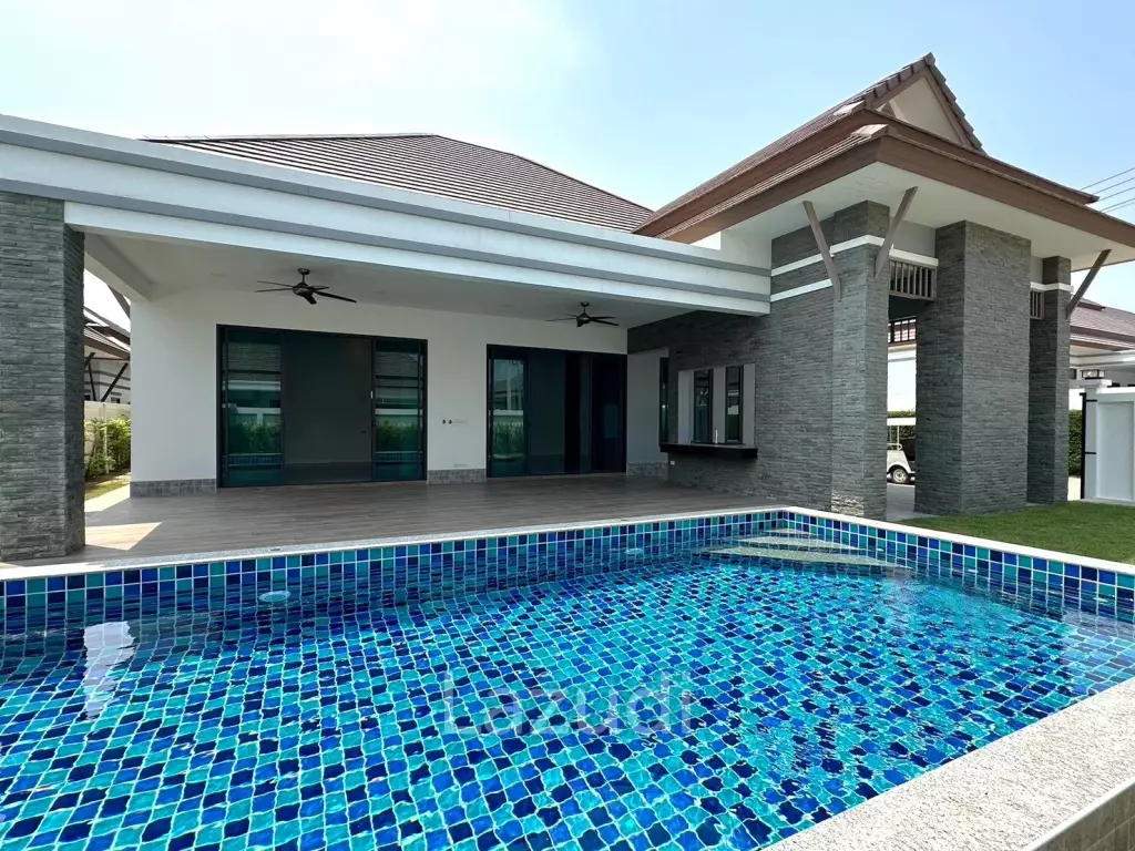 3 Bed 3 Bath 180 SQ.M Plumeria Pool Villa Hua Hin