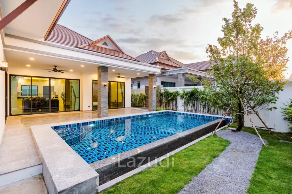 3 Bed 3 Bath 180 SQ.M Plumeria Pool Villa Hua Hin