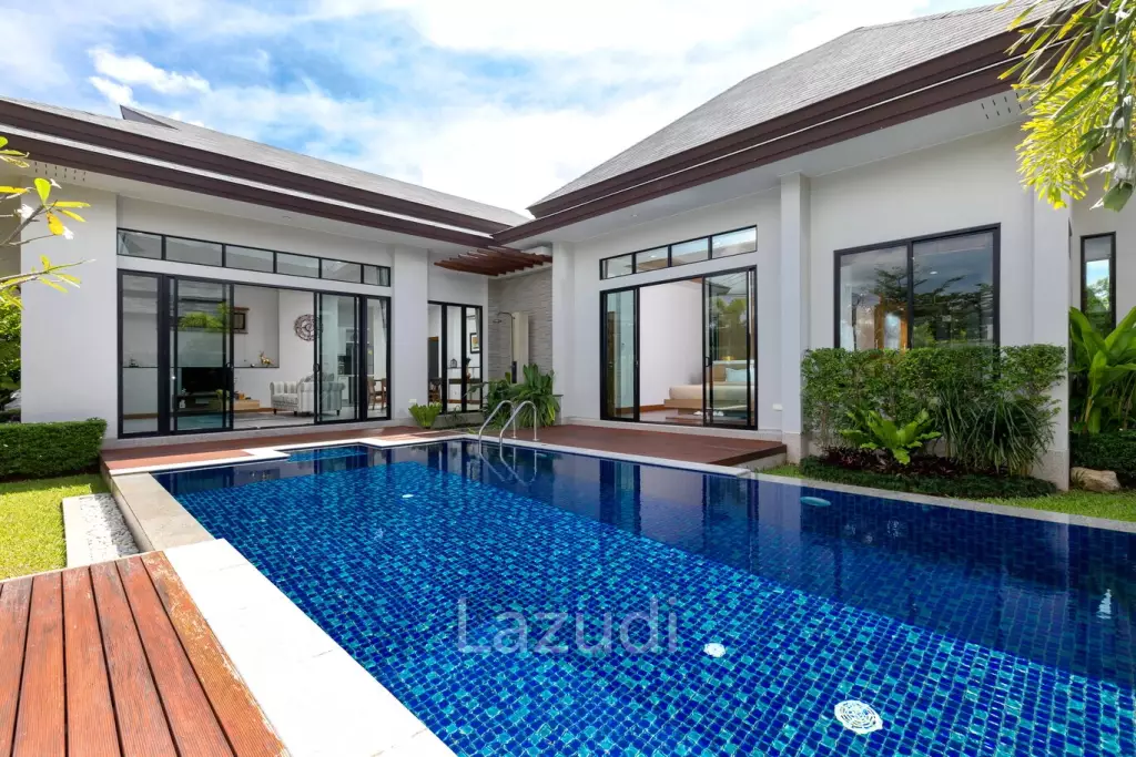 Corner Unit - 3 Bedroom Pool Villa for Sale in Tanode Estate, Phuket – Prime Location near Laguna & Bang Tao Beach