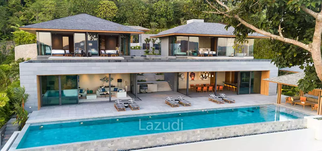 Exclusive 4- 8 bedroom sea view villa