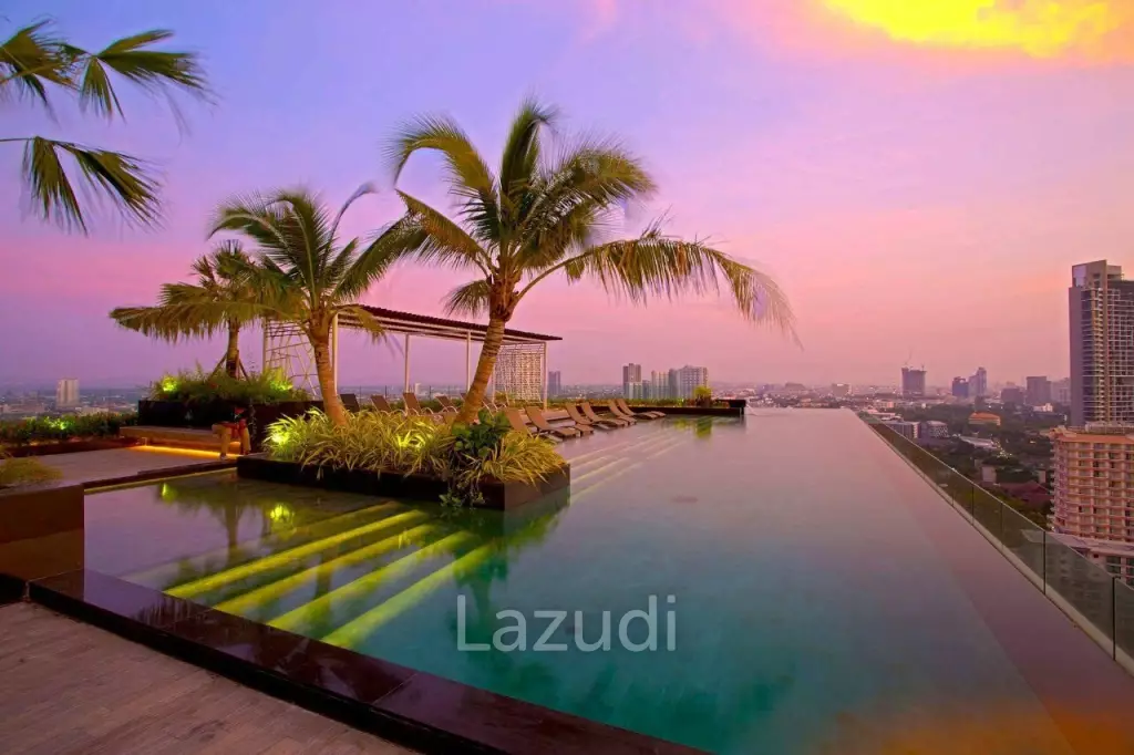 1 Bed 1 Bath 35 SQ.M. The Riviera Wongamat Beach
