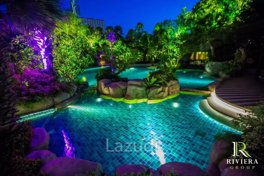 1 Bed 1 Bath 35 SQ.M. The Riviera Wongamat Beach