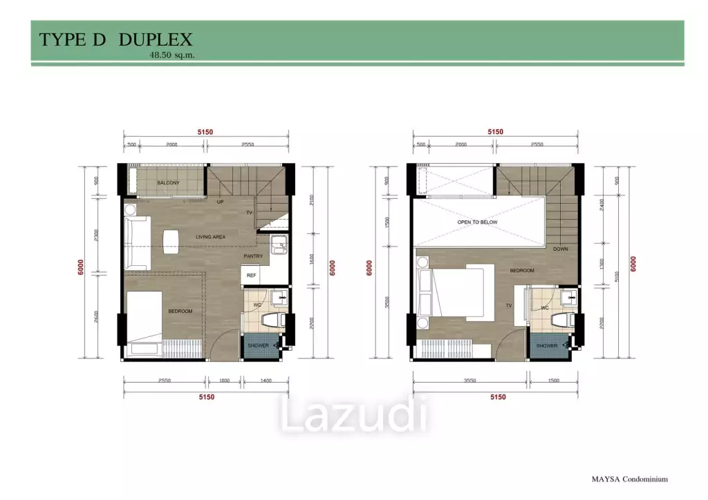 31.75 sqm 1 Bedroom Condo at Maysa Condo Hua Hin