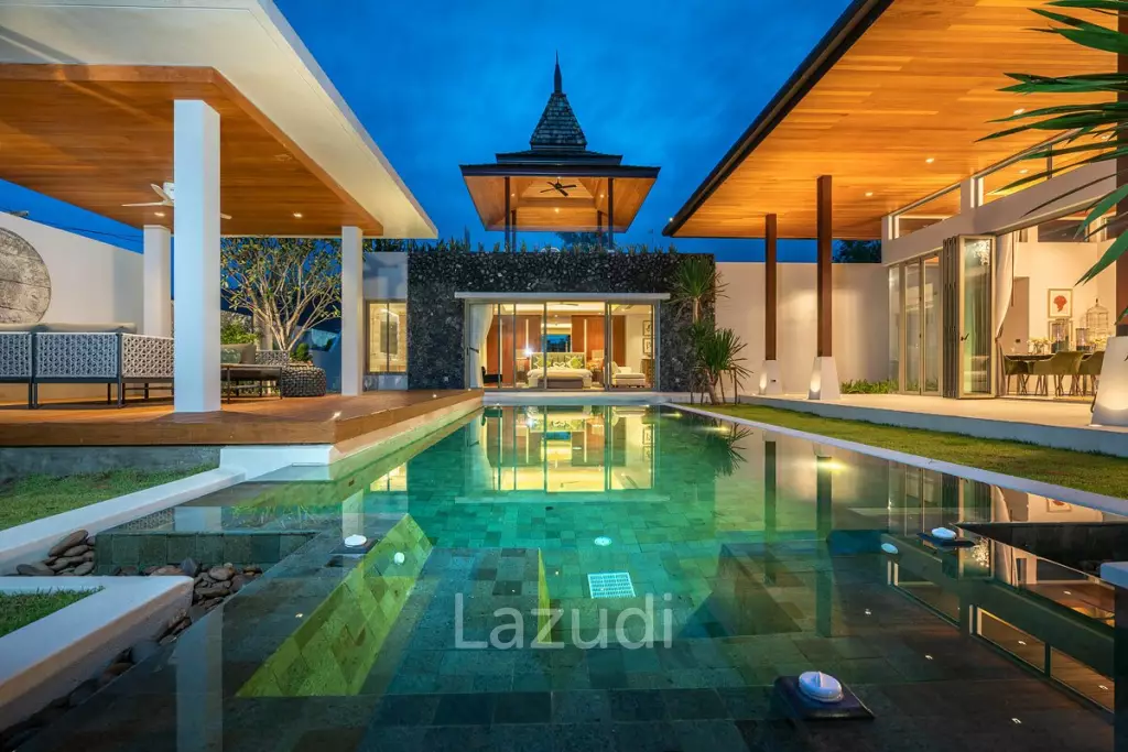 Luxurious 4-Bedroom Villa For Rent At Botanica Bangtao Beach