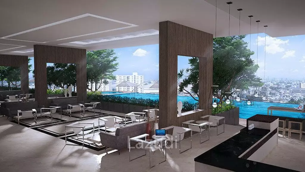 1 Bed 1 Bath 34 SQ.M The Metropolis Samrong