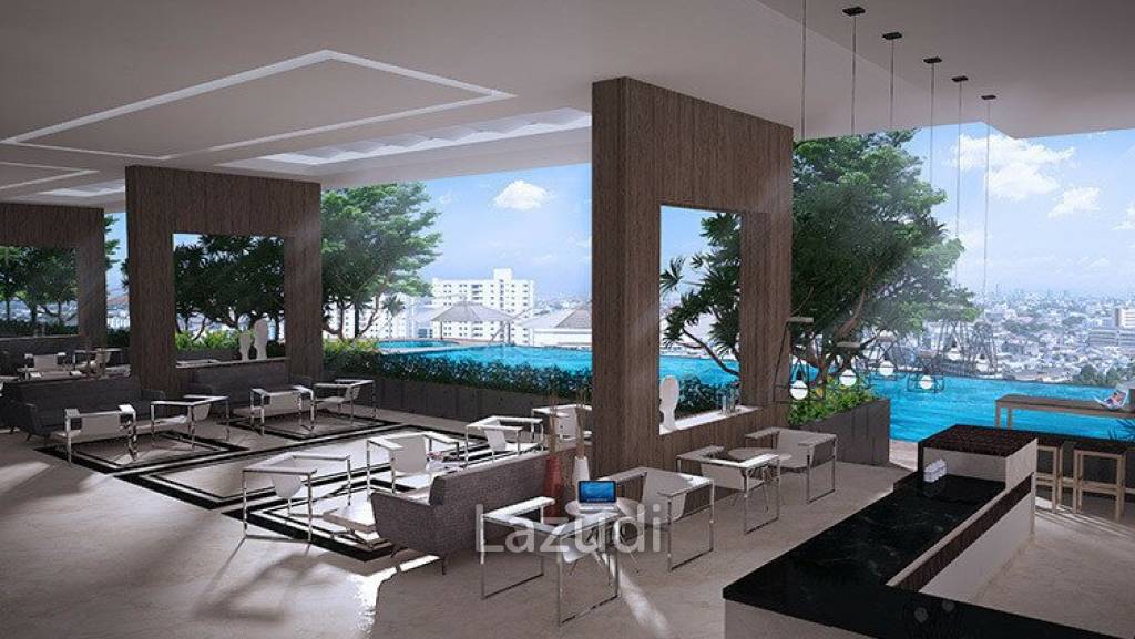1 Bed 1 Bath 34 SQ.M The Metropolis Samrong