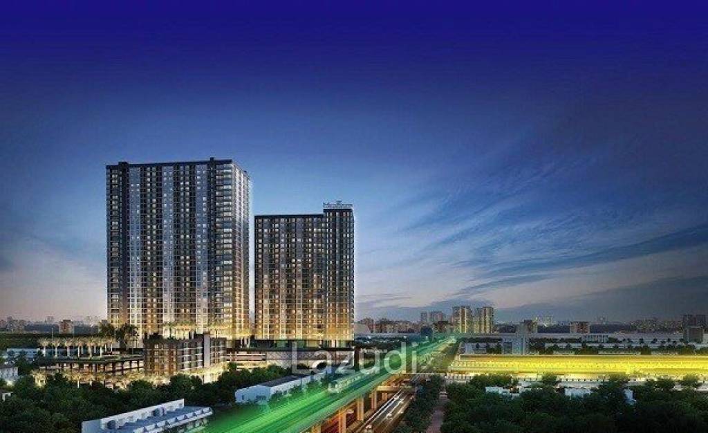 1 Bed 1 Bath 34 SQ.M The Metropolis Samrong