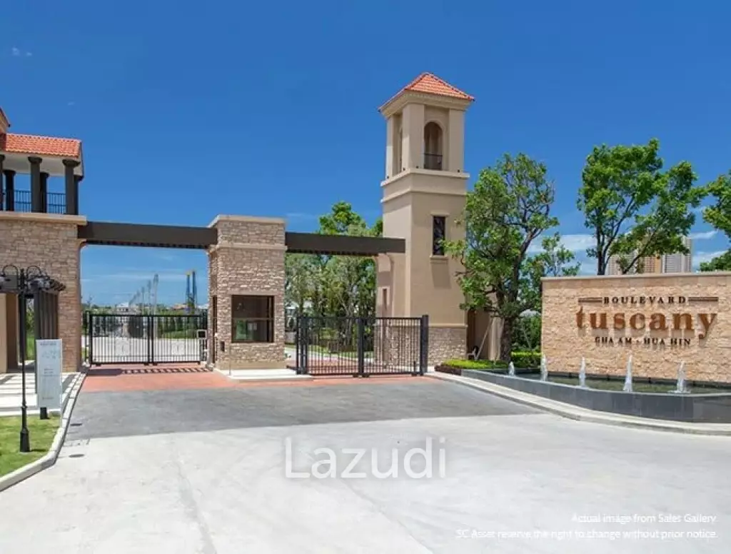 2 Bed 3 Bath 170 SQ.M Boulevard Tuscany Cha Am - Hua Hin