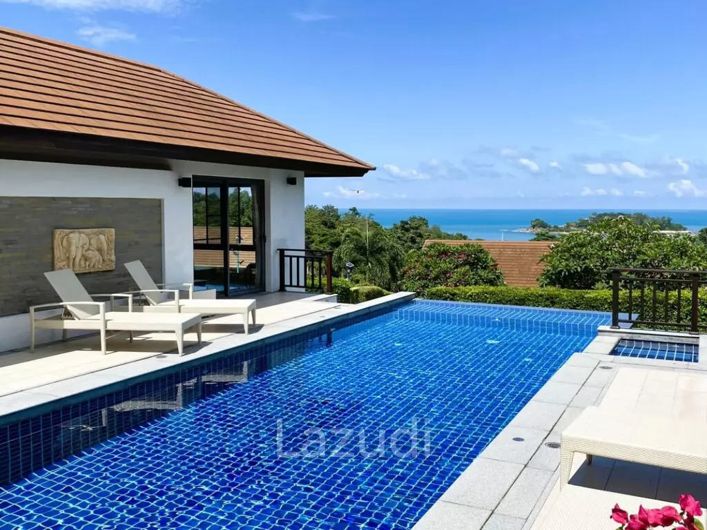 Custom Luxury Sea View Villa Near Choeng Mon Beach