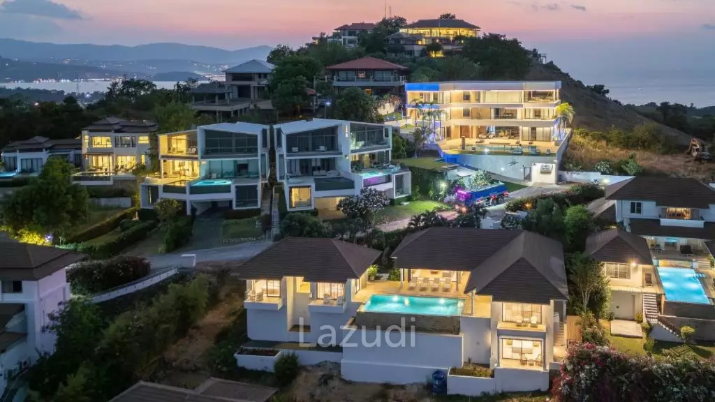 Custom Luxury Sea View Villa Near Choeng Mon Beach