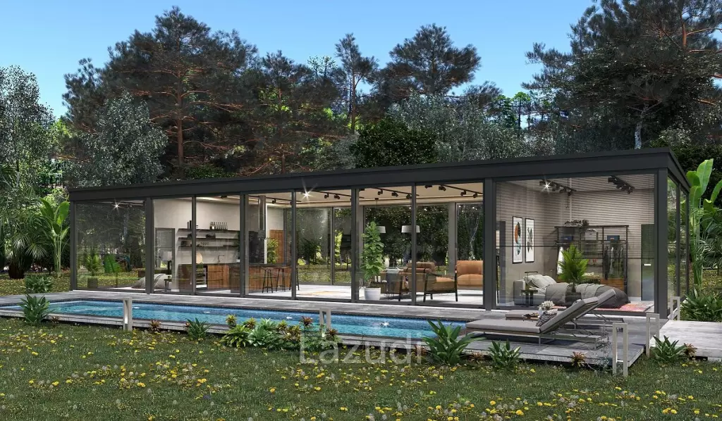 Sleek & Modern 2-Bed Pool Villa in Mae Nam, Koh Samui